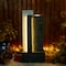 Glitzhome® 38.25" Modern LED Textured Surface Outdoor Floor Fountain
